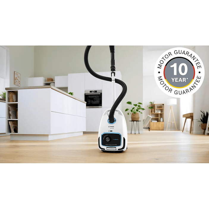 Serie 6 Aspirador con bolsa ProSilence Blanco BOSCH 2