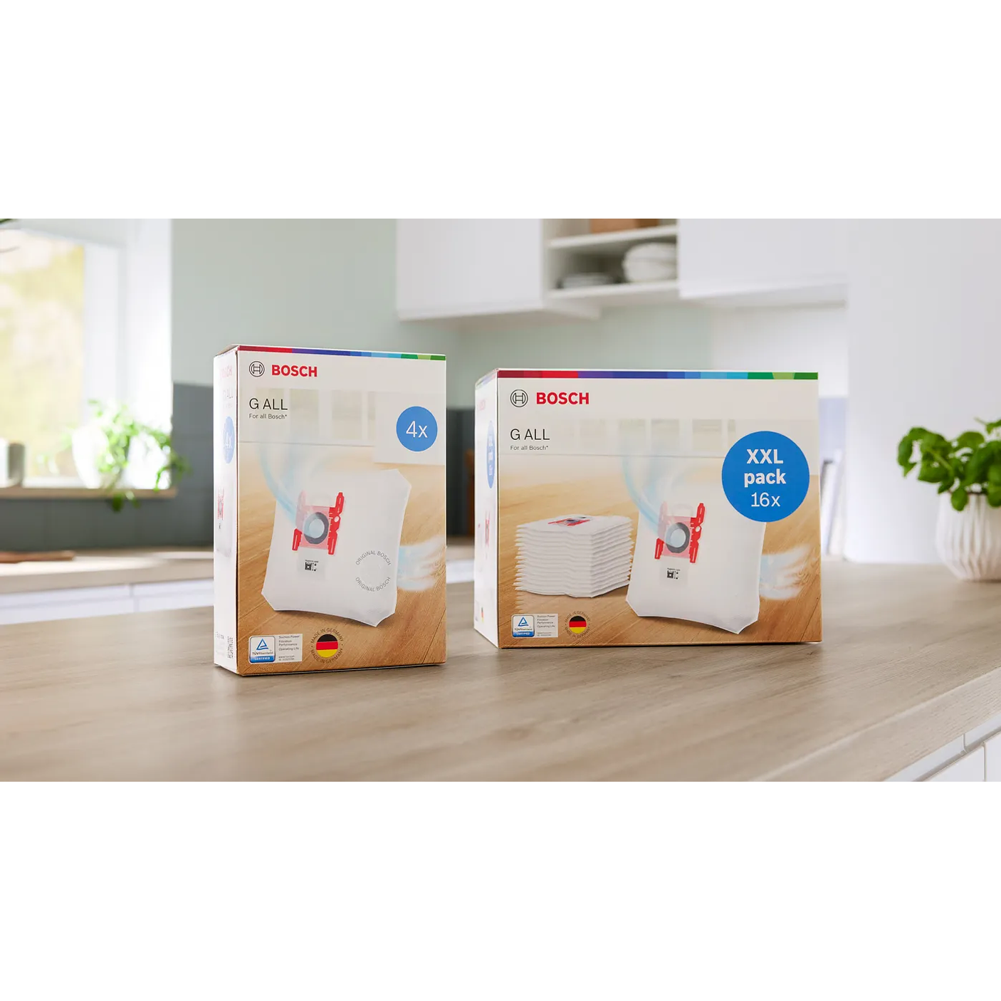 Serie 6 Aspirador con bolsa ProSilence Blanco BOSCH 5