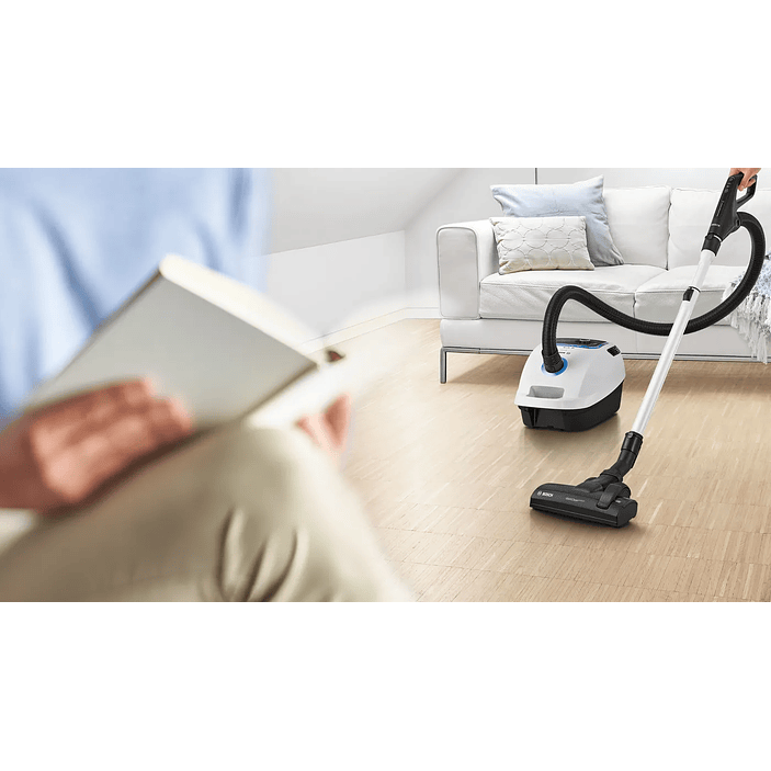 Serie 6 Aspirador con bolsa ProSilence Blanco BOSCH 3