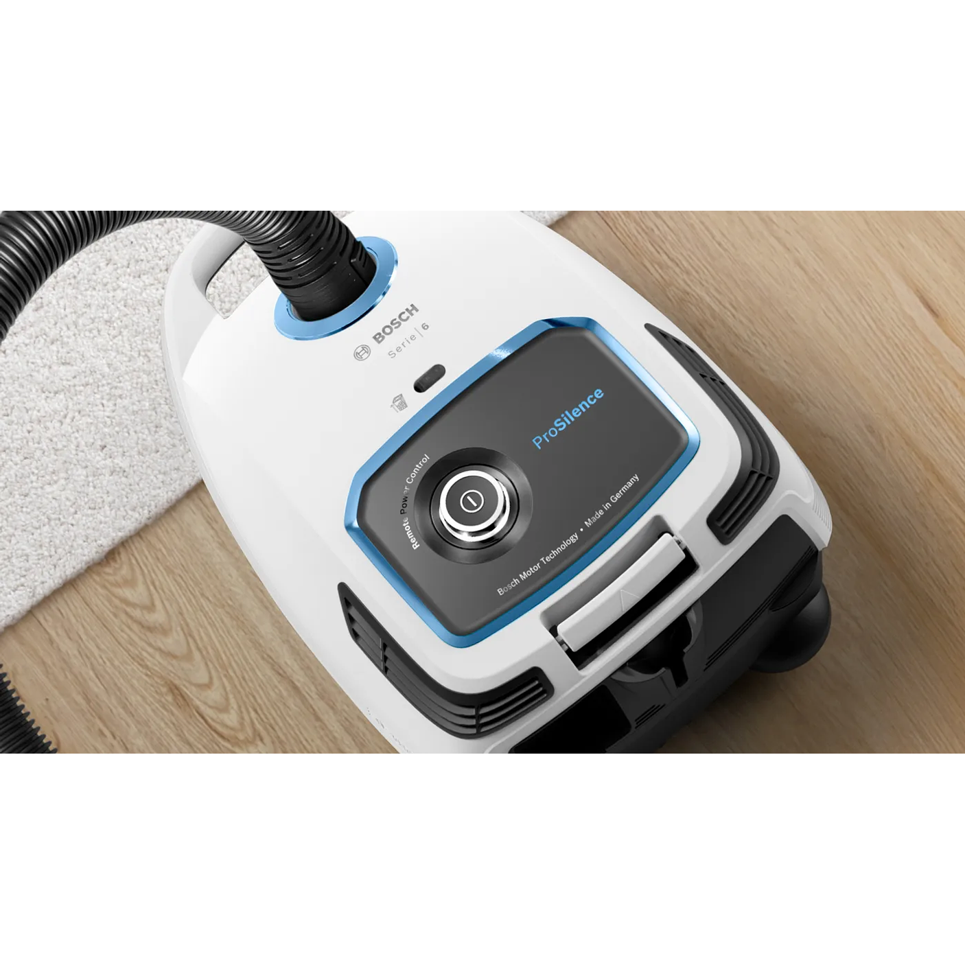 Serie 6 Aspirador con bolsa ProSilence Blanco BOSCH 12