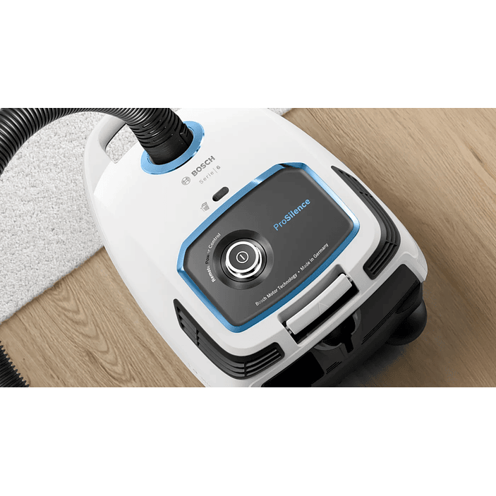 Serie 6 Aspirador con bolsa ProSilence Blanco BOSCH 12