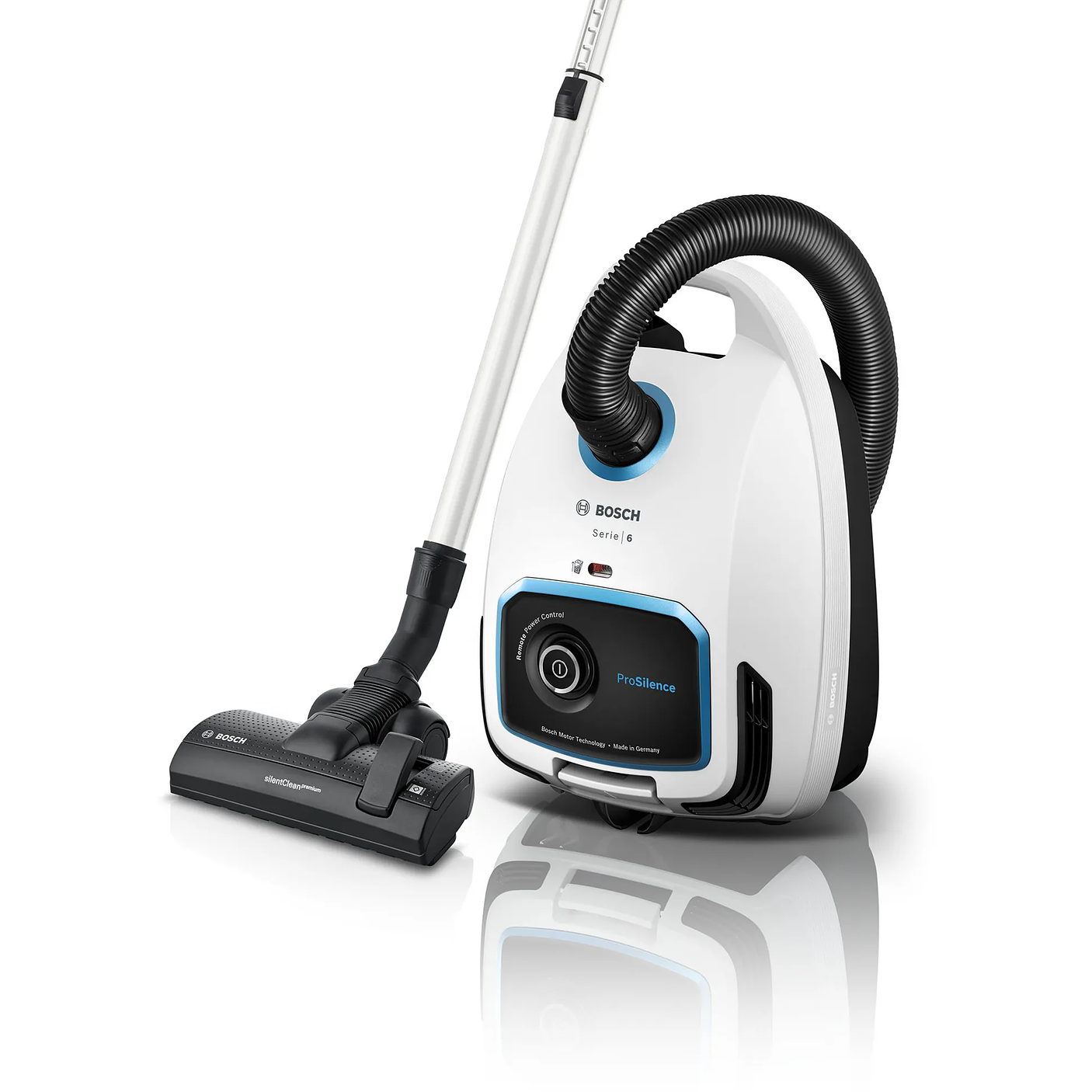 Serie 6 Aspirador con bolsa ProSilence Blanco BOSCH 13