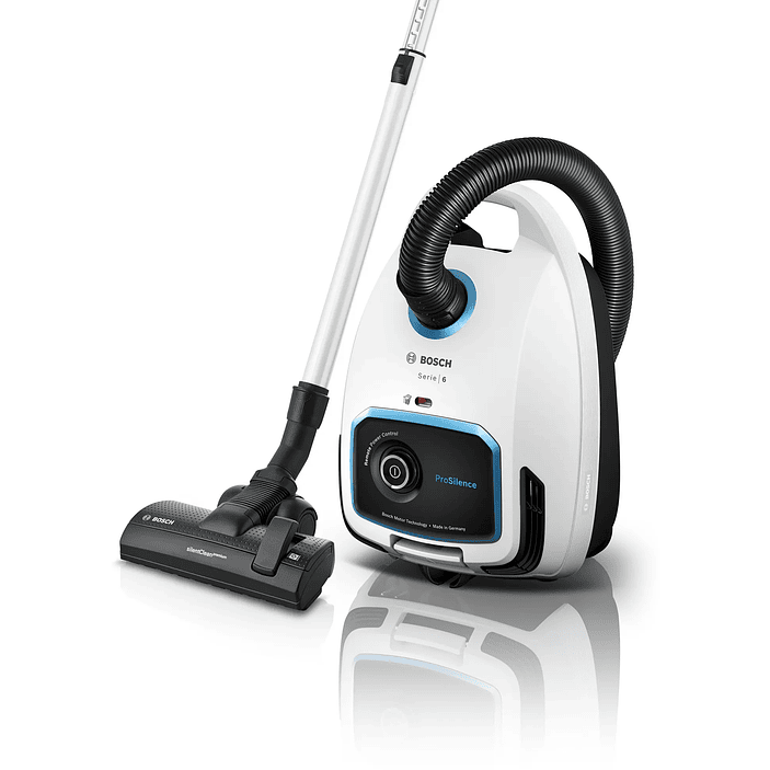 Serie 6 Aspirador con bolsa ProSilence Blanco BOSCH 13