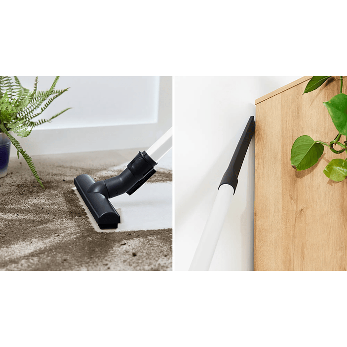 Serie 4 Aspirador con bolsa ProHygienic Blanco BOSCH 9