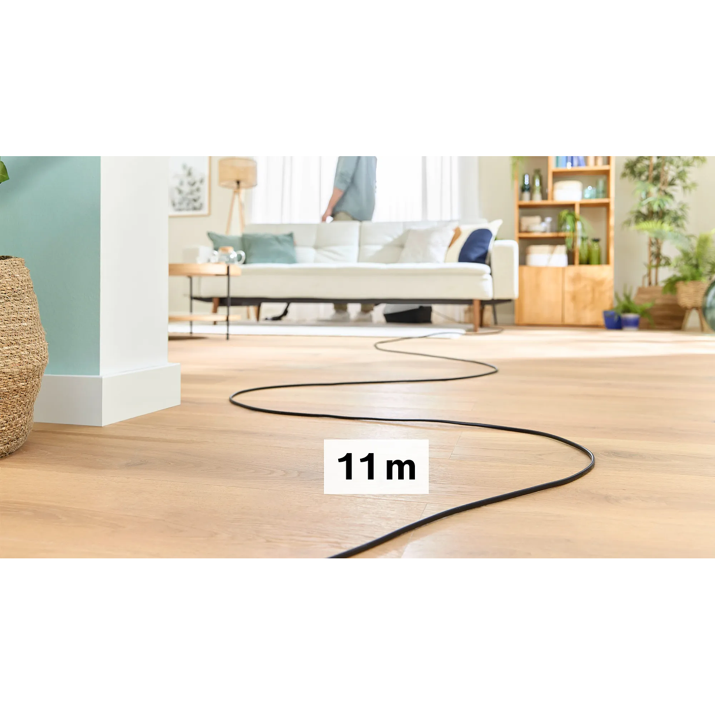 Serie 4 Aspirador con bolsa ProHygienic Blanco BOSCH 11