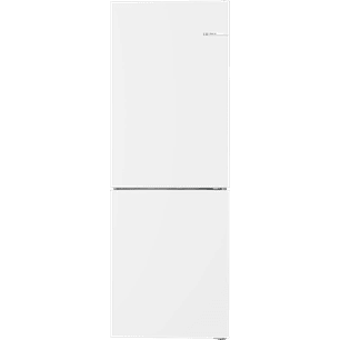 Serie 2 Frigorífico combinado de libre instalación 175.4 x 61.4 cm Blanco, Total NoFrost. BOSCH