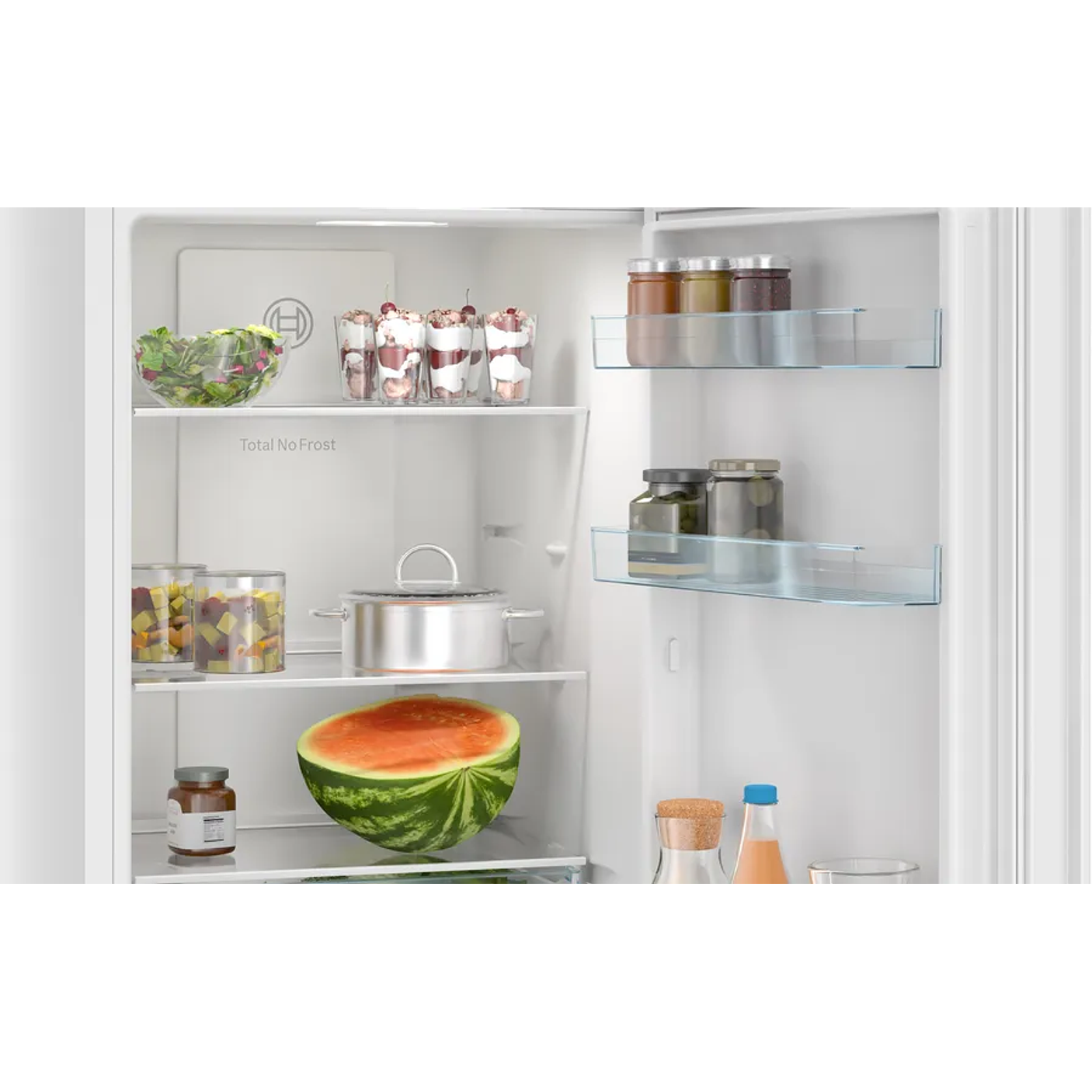 Serie 2 Frigorífico combinado de libre instalación 175.4 x 61.4 cm Blanco, Total NoFrost. BOSCH 2