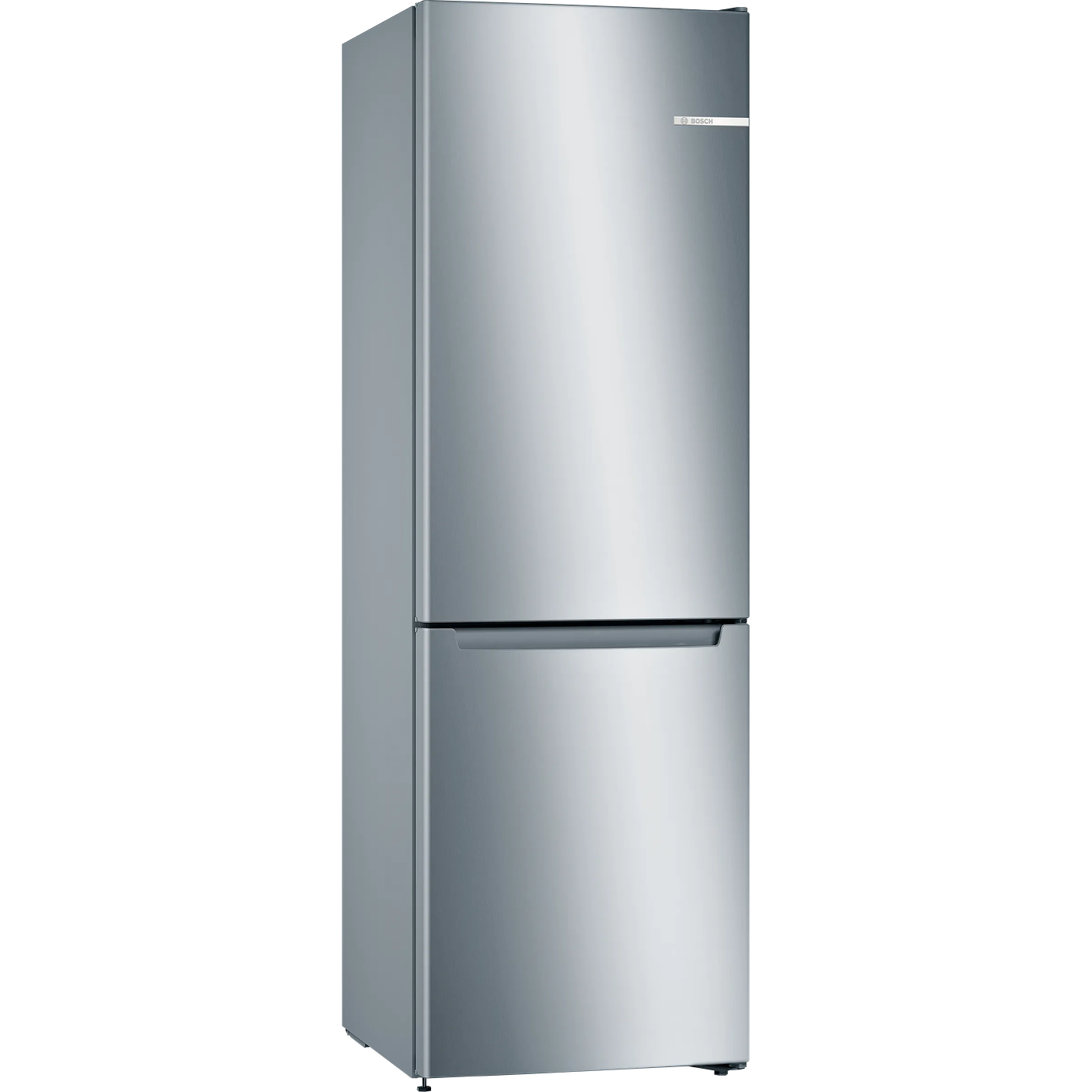 Serie 2 Frigorífico combinado de libre instalación 176 x 60 cm Acero mate antihuellas, Total NoFrost BOSCH 1