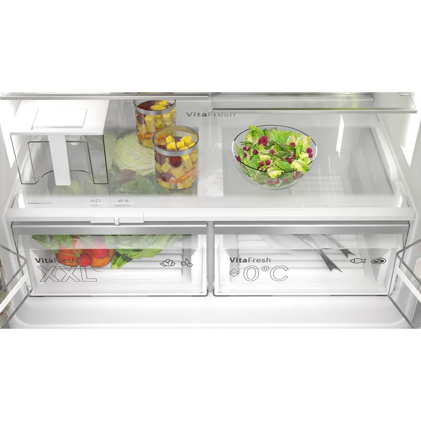 Serie 6 Multipuerta 183 x 90.5 cm Acero antihuellas, Total NoFrost BOSCH 12