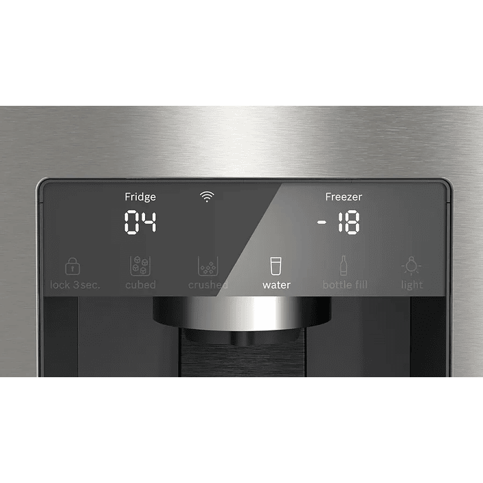 Serie 6 Multipuerta 183 x 90.5 cm Acero antihuellas, Total NoFrost BOSCH 4