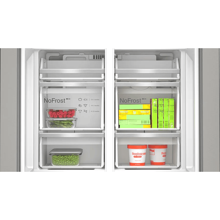 Serie 6 Multipuerta 183 x 90.5 cm Acero antihuellas, Total NoFrost BOSCH 14