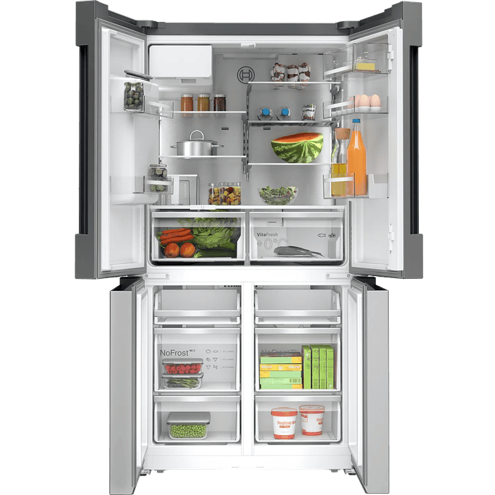 Serie 6 Multipuerta 183 x 90.5 cm Acero antihuellas, Total NoFrost BOSCH 18