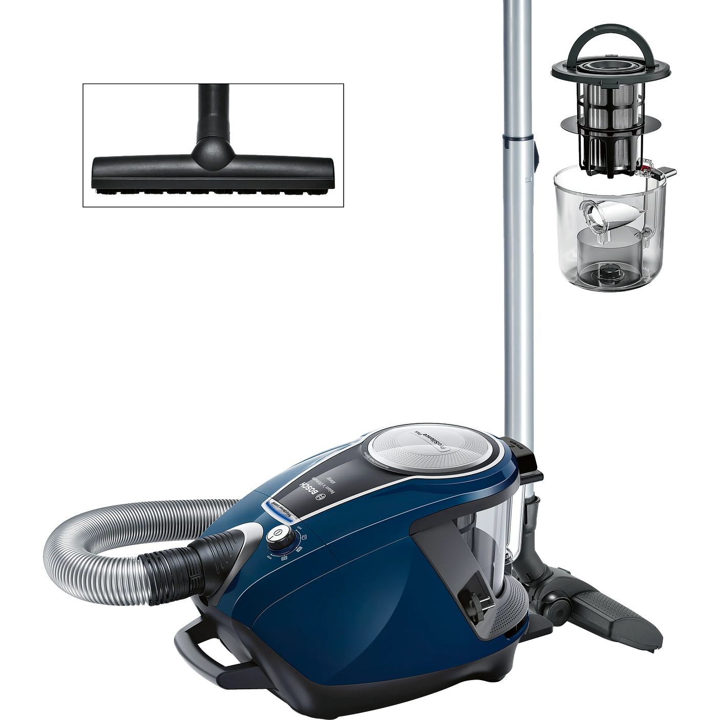 Serie 8 Aspirador sin bolsa ProSilence Azul BOSCH 1