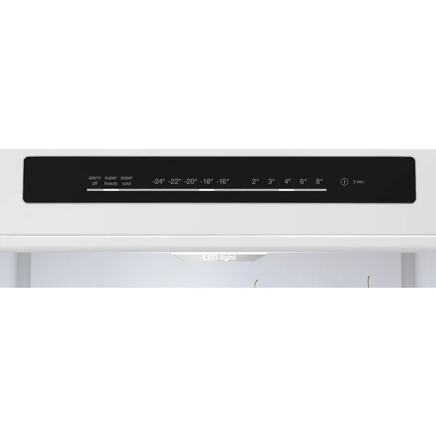 Serie 4 Frigorífico combinado de libre instalación 203 x 60 cm Acero antihuellas, Total NoFrost, MultiAir Flow BOSCH 4