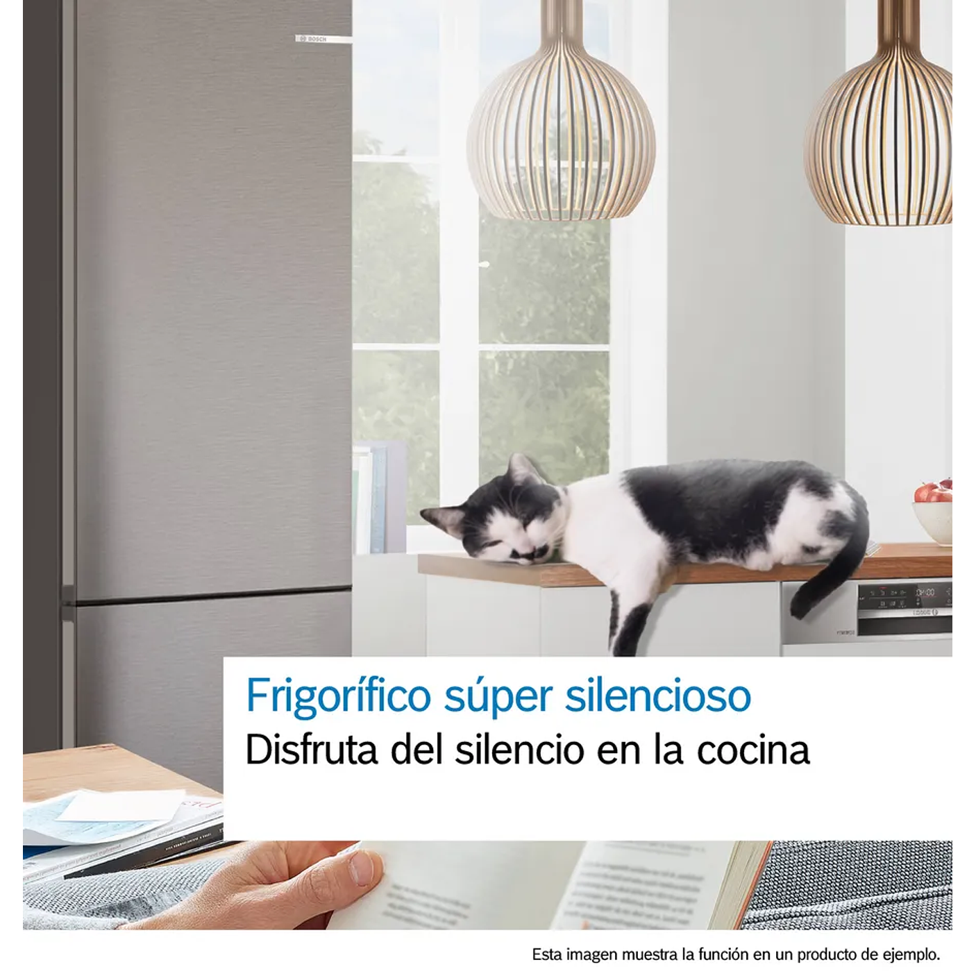 Serie 4 Frigorífico combinado de libre instalación 203 x 60 cm Acero antihuellas, Total NoFrost, MultiAir Flow BOSCH 6