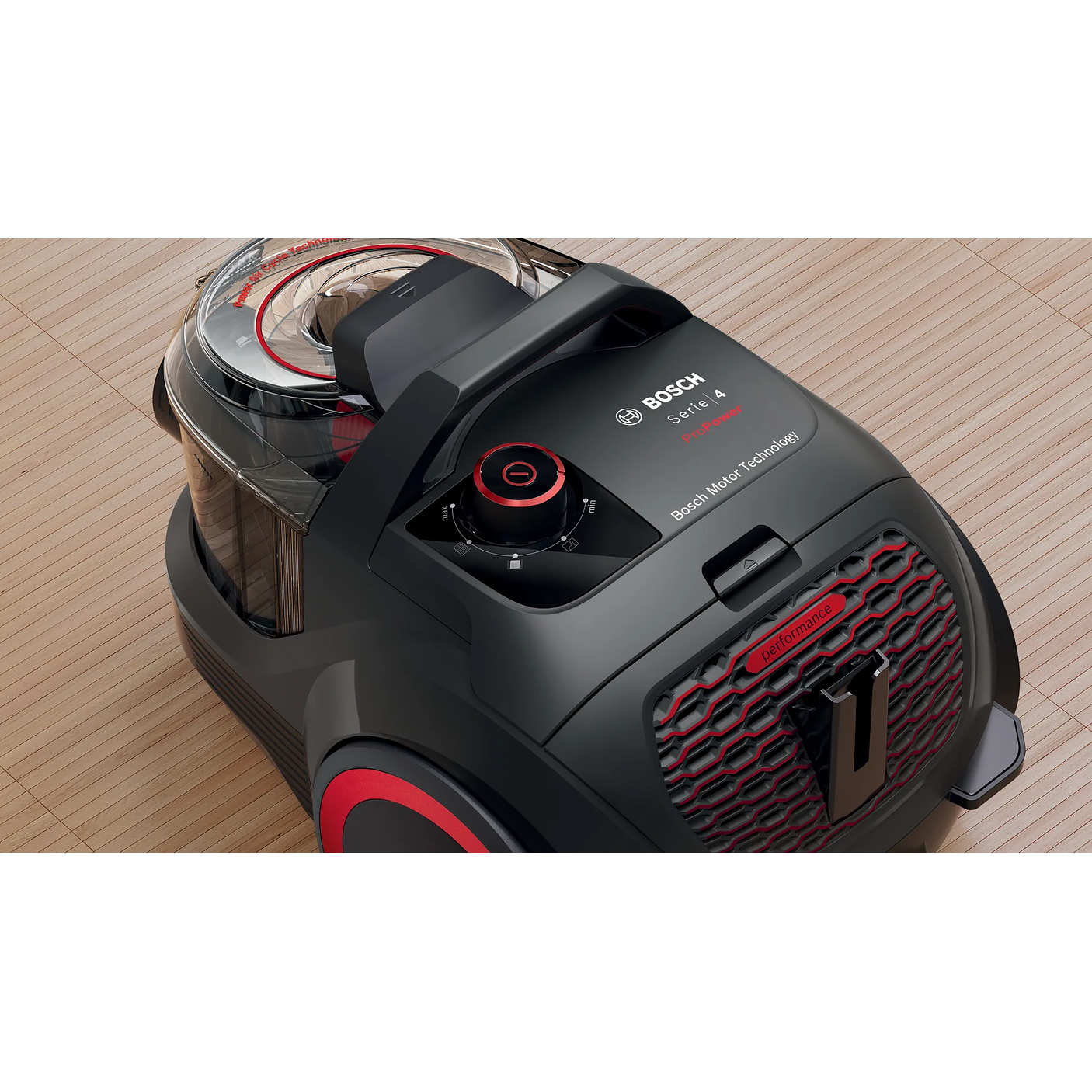 Serie 4 Aspirador sin bolsa ProPower Negro BOSCH 11