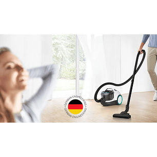 Serie 4 Aspirador sin bolsa ProHygienic Blanco BOSCH