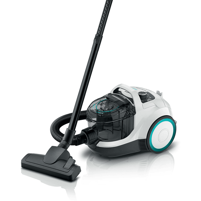 Serie 4 Aspirador sin bolsa ProHygienic Blanco BOSCH 1