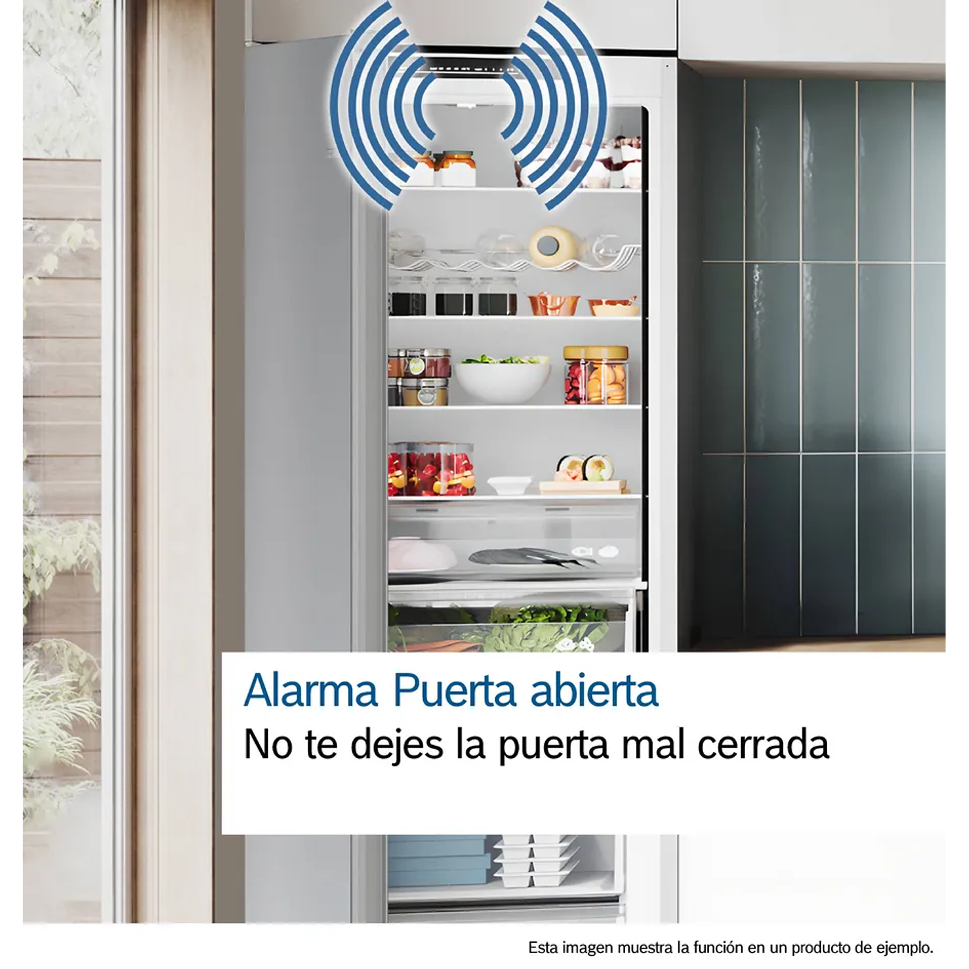 Serie 6 Frigorífico combi integrable 193.5 x 70.8 cm Cierre SoftClose con puerta fija BOSCH 8