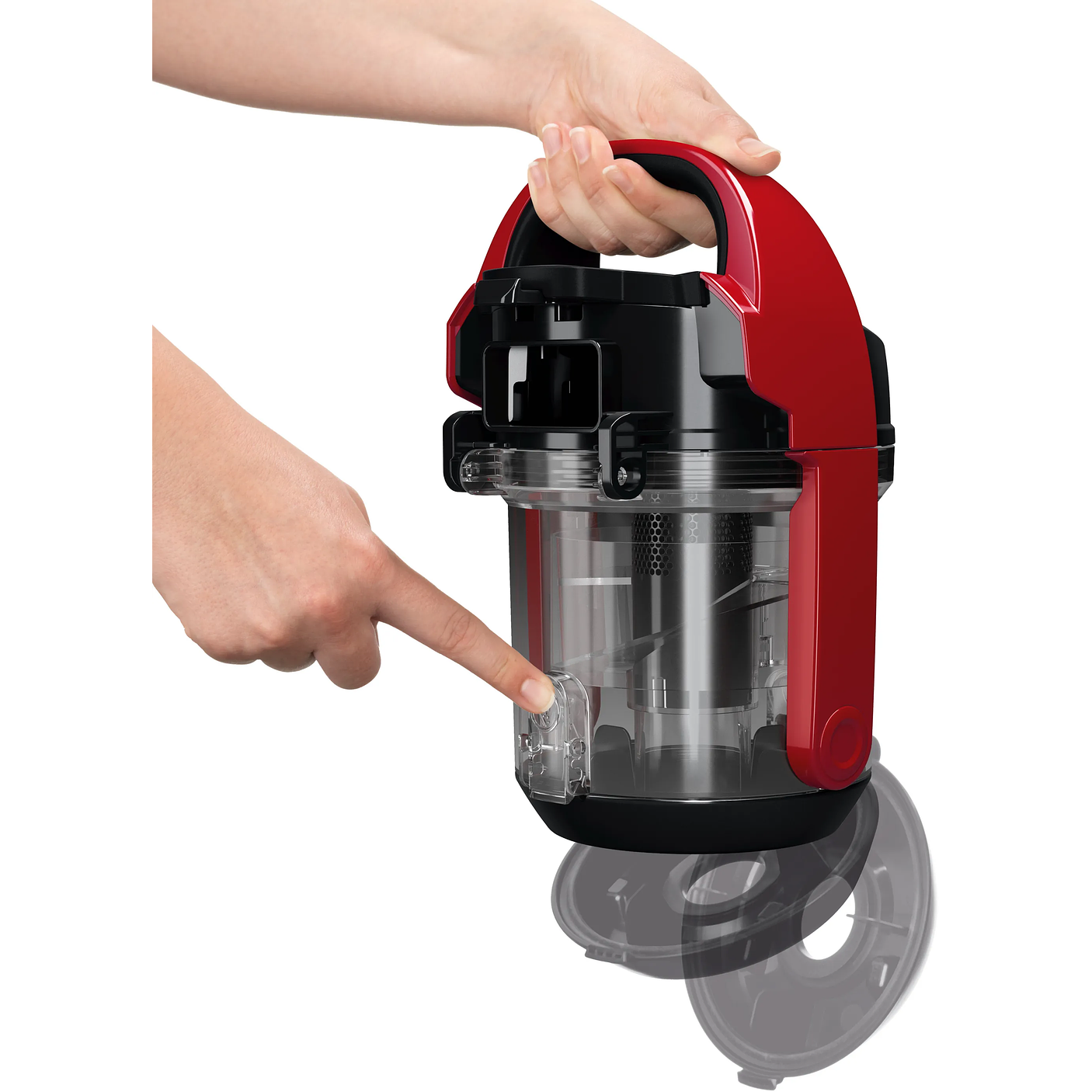 Serie 2 Aspirador sin bolsa Rojo BOSCH 7