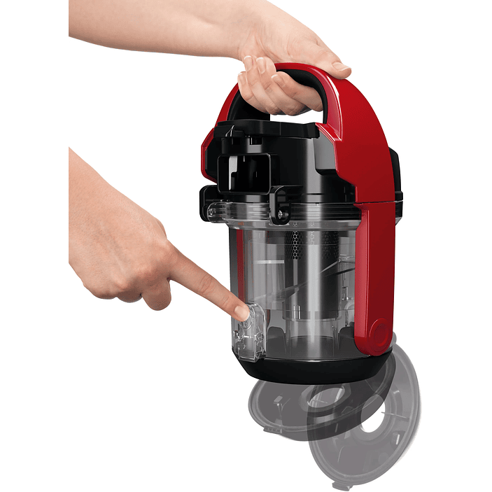 Serie 2 Aspirador sin bolsa Rojo BOSCH 7