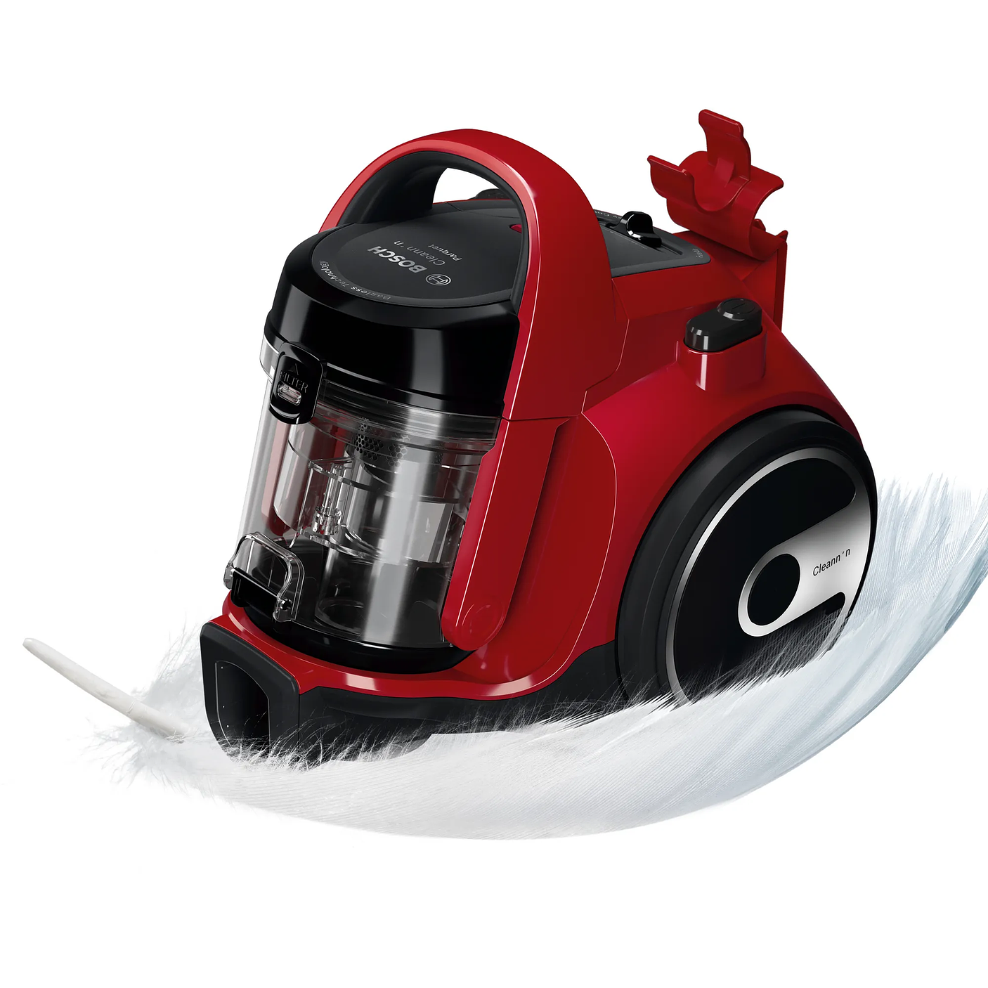 Serie 2 Aspirador sin bolsa Rojo BOSCH 8