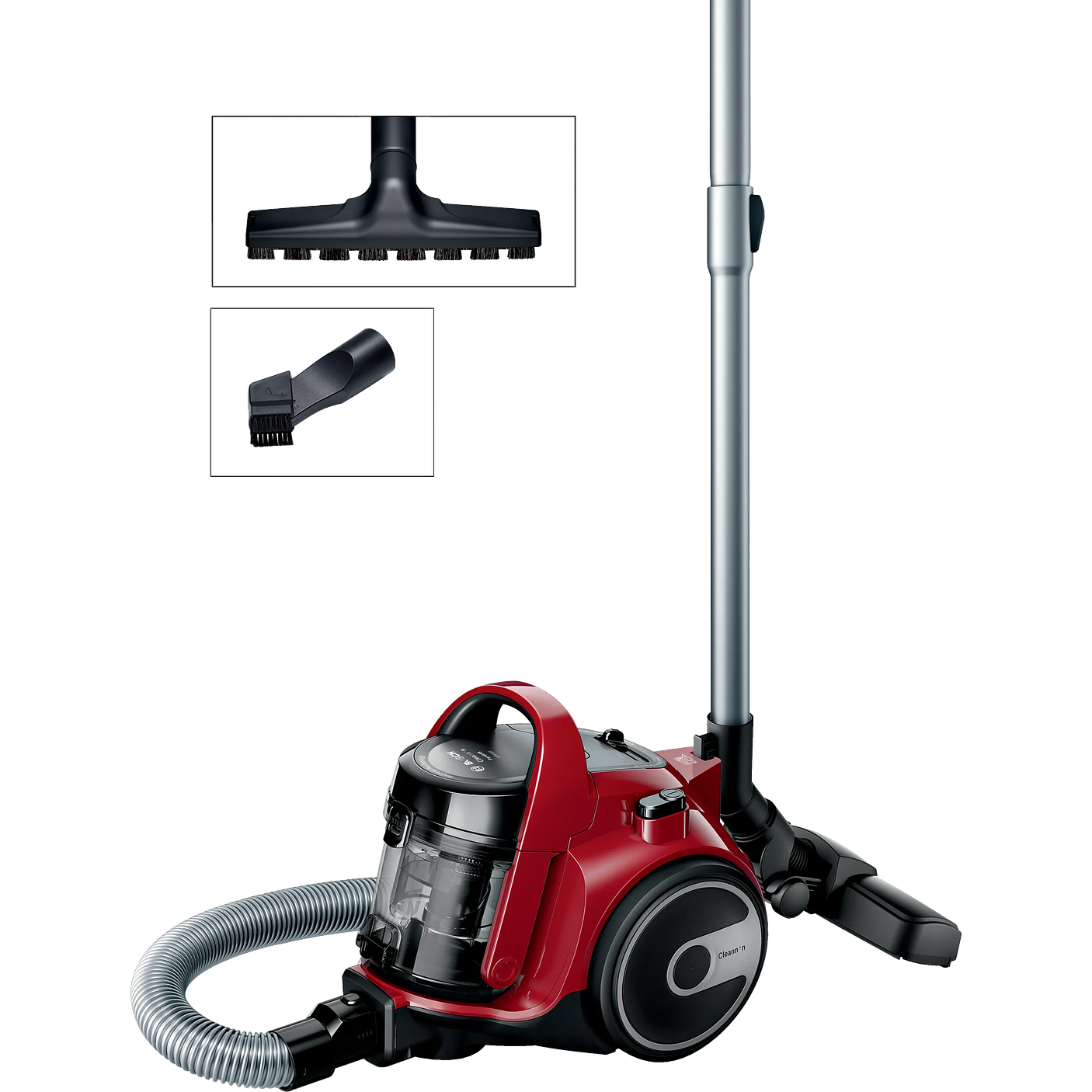 Serie 2 Aspirador sin bolsa Rojo BOSCH 1