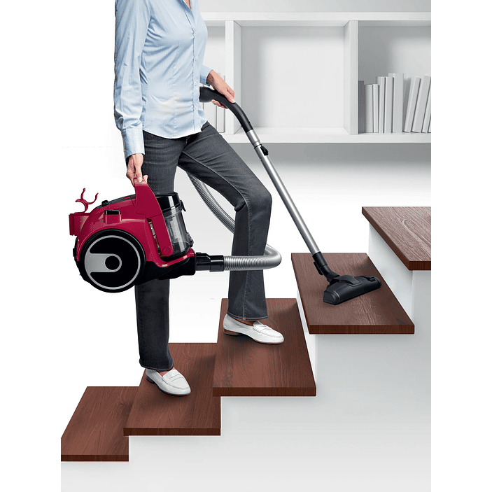 Serie 2 Aspirador sin bolsa Rojo BOSCH 17