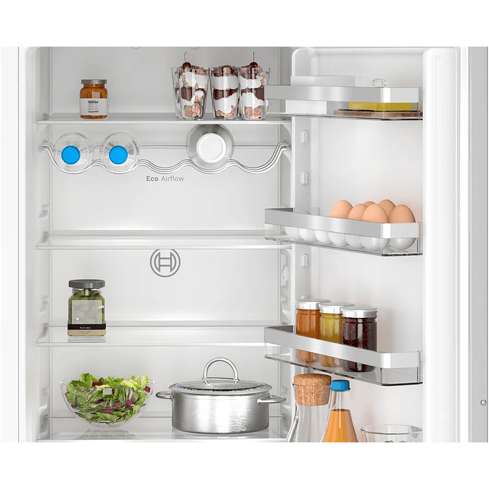 Serie 4 Frigorífico combi integrable 193.5 x 55.8 cm Puerta fija, EcoAirflow BOSCH 3