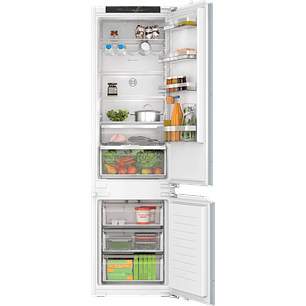 Serie 4 Frigorífico combi integrable 193.5 x 55.8 cm Puerta fija, EcoAirflow BOSCH