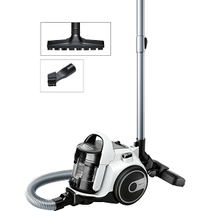 Serie 2 Aspirador sin bolsa Blanco BOSCH