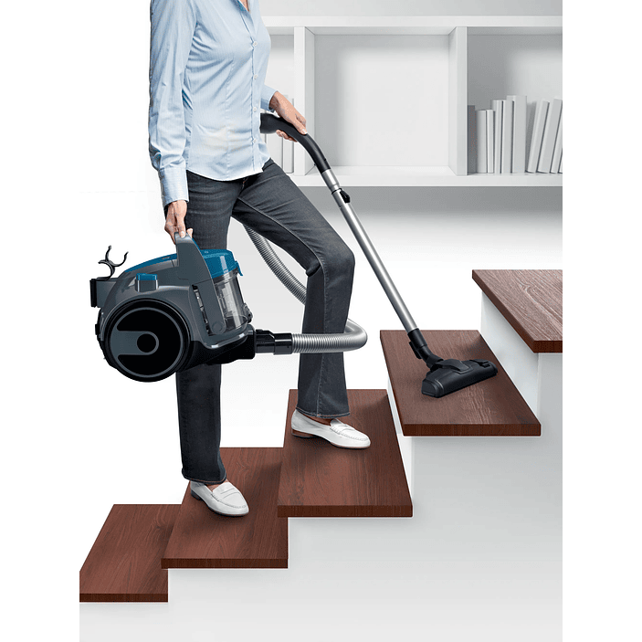 Serie 2 Aspirador sin bolsa Azul BOSCH 4