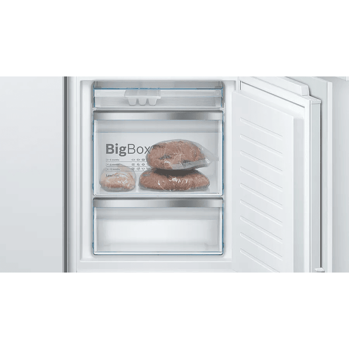 Serie 6 Frigorífico combi integrable 177.2 x 55.8 cm Puerta fija, Cajón Big Box BOSCH 6