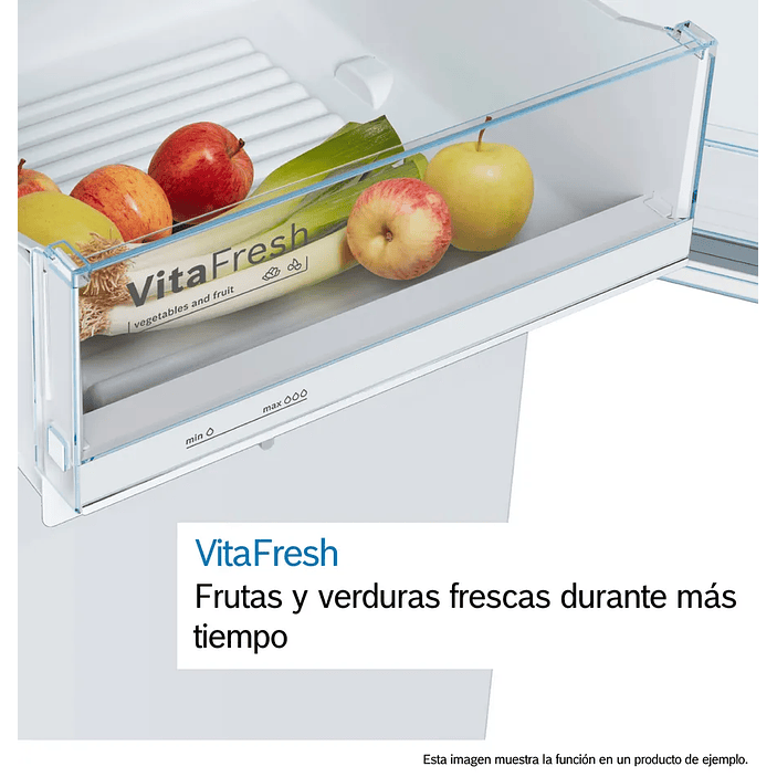 Serie 6 Frigorífico combi integrable 177.2 x 55.8 cm Puerta fija, Cajón Big Box BOSCH 7