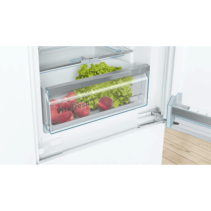 Serie 6 Frigorífico combi integrable 177.2 x 55.8 cm Puerta fija, Cajón Big Box BOSCH 8
