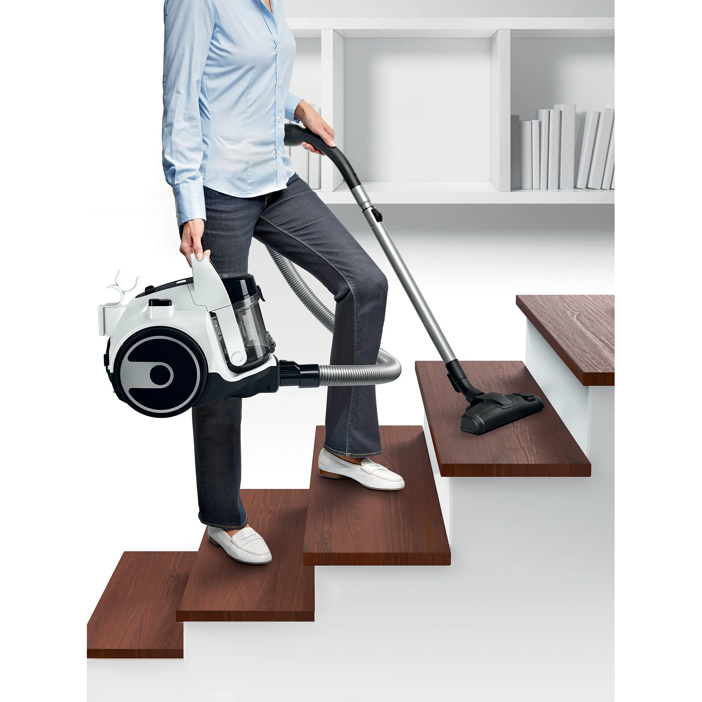 Serie 2 Aspirador sin bolsa Blanco BOSCH 4