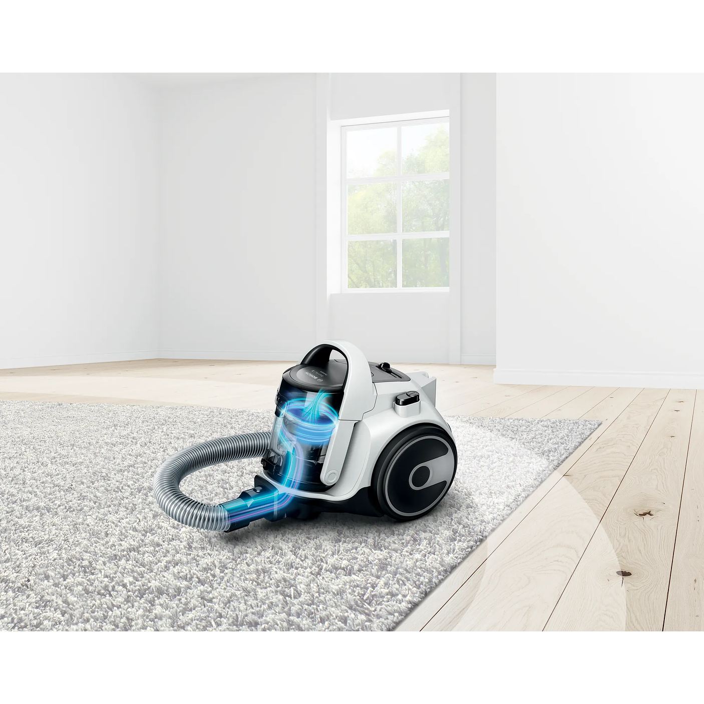 Serie 2 Aspirador sin bolsa Blanco BOSCH 2