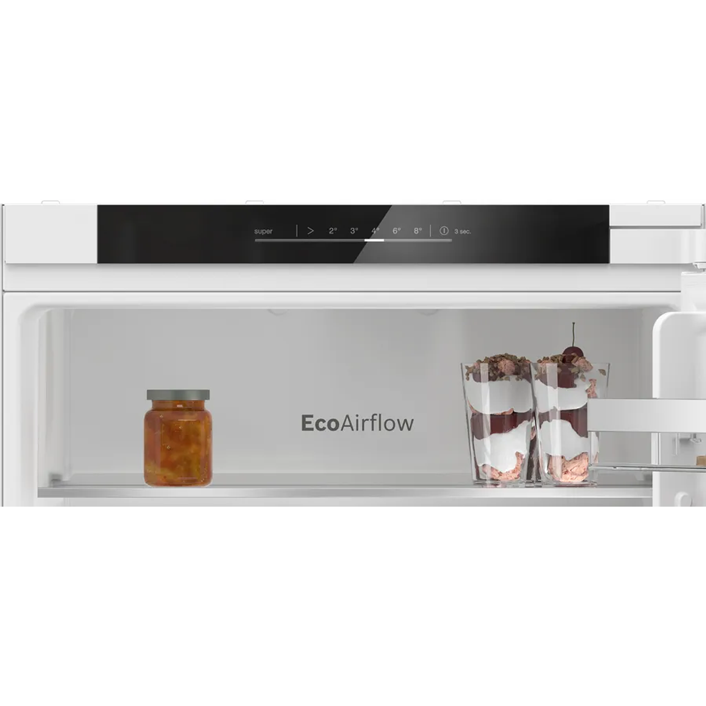 Serie 4 Frigorífico combi integrable 177.2 x 54.1 cm Puerta deslizante BOSCH 3