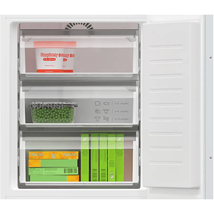Serie 4 Frigorífico combi integrable 177.2 x 54.1 cm Puerta deslizante BOSCH
