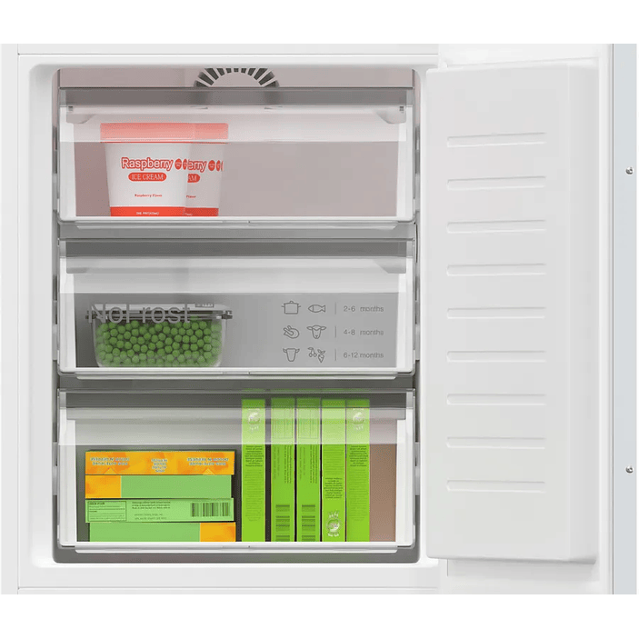 Serie 4 Frigorífico combi integrable 177.2 x 54.1 cm Puerta deslizante BOSCH 2