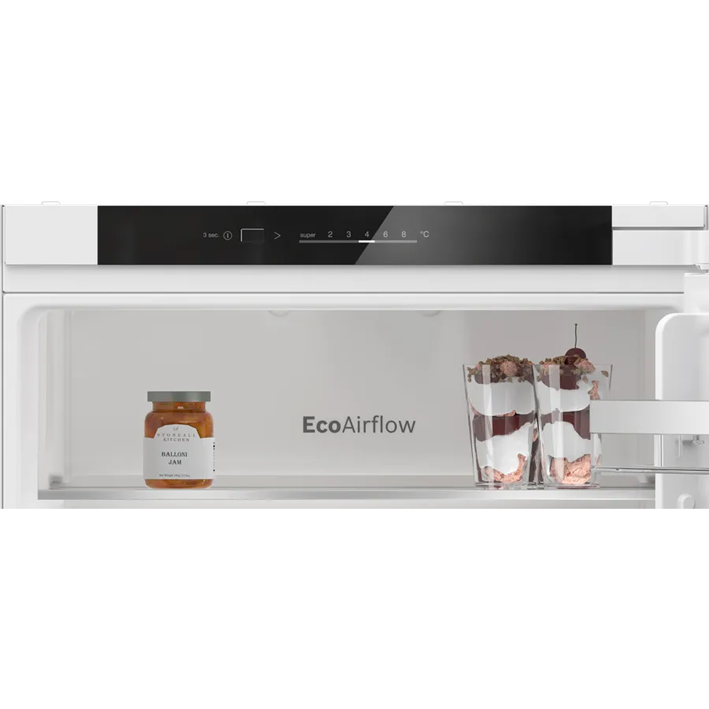 Serie 4 Frigorífico combi integrable 177.2 x 54.1 cm Puerta deslizante, LowFrost 3