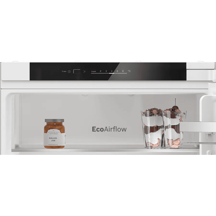 Serie 4 Frigorífico combi integrable 177.2 x 54.1 cm Puerta deslizante, LowFrost 3