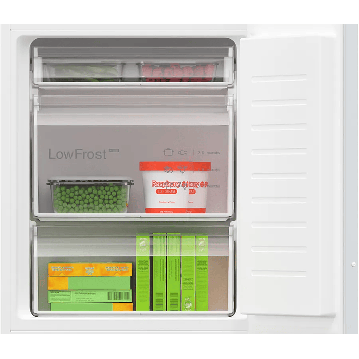 Serie 4 Frigorífico combi integrable 177.2 x 54.1 cm Puerta deslizante, LowFrost 4