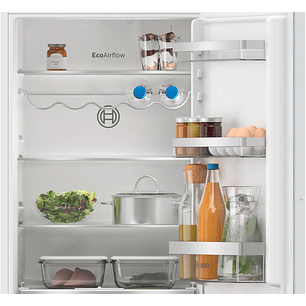 Serie 4 Frigorífico combi integrable 177.2 x 54.1 cm Puerta deslizante, LowFrost