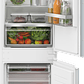 Serie 4 Frigorífico combi integrable 177.2 x 54.1 cm Puerta deslizante, LowFrost - Miniatura 1