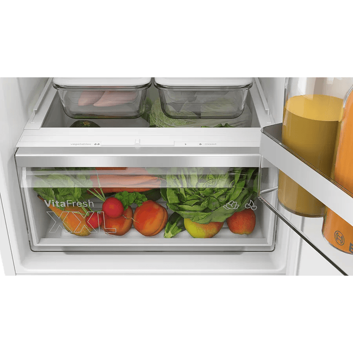 Serie 4 Frigorífico combi integrable 177.2 x 54.1 cm Puerta deslizante, LowFrost 6