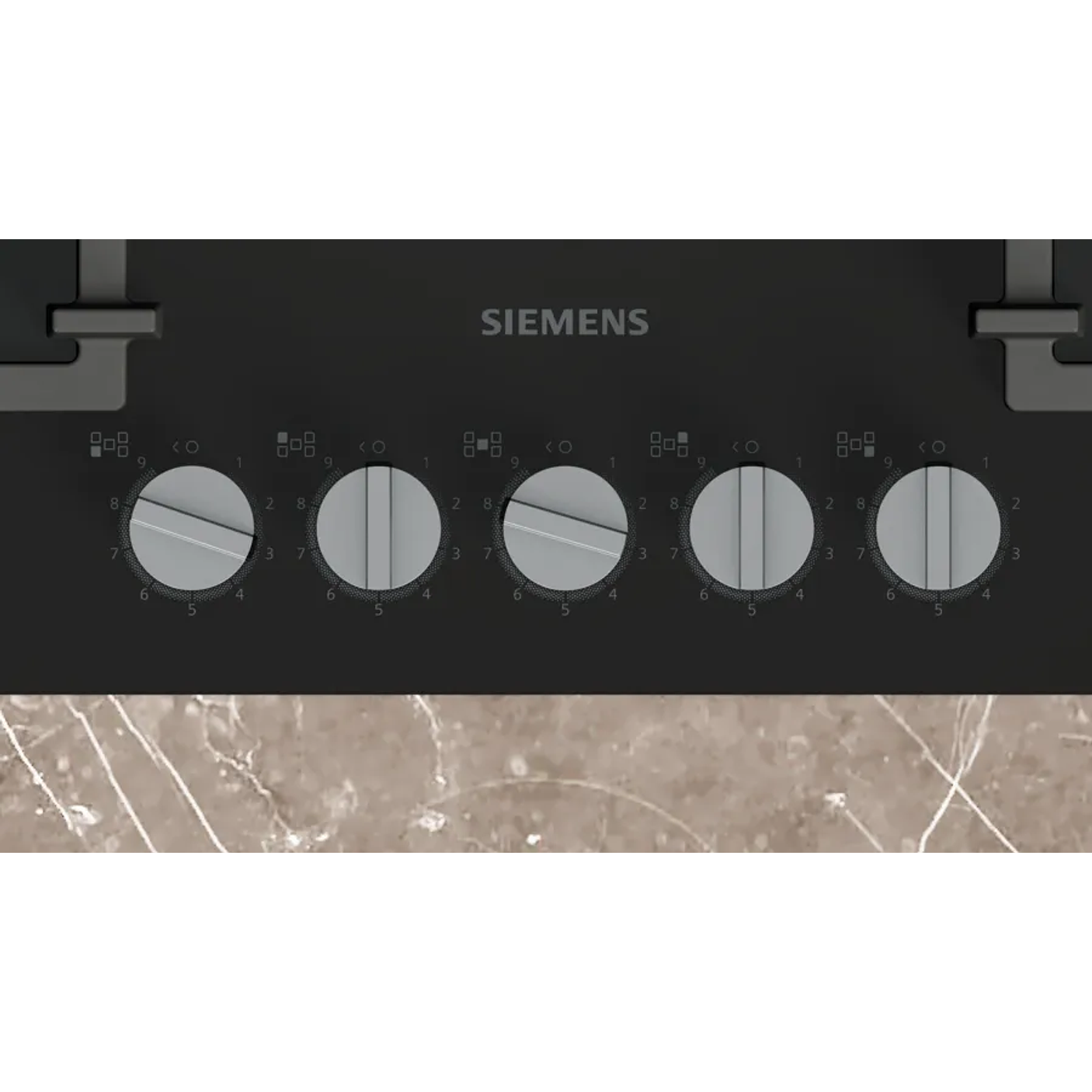 iQ500 SIEMENS Placa de gas 75 cm Vidrio templado, Negro 3