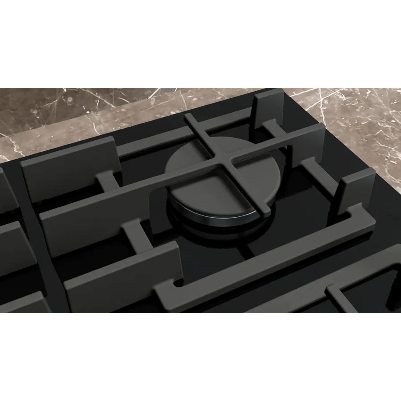 iQ700 SIEMENS Placa de gas 90 cm Vidrio templado, Negro 4