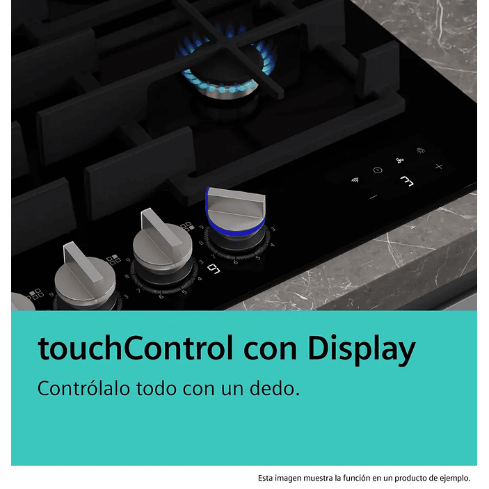 iQ700 SIEMENS Placa de gas 90 cm Vidrio templado, Negro 9