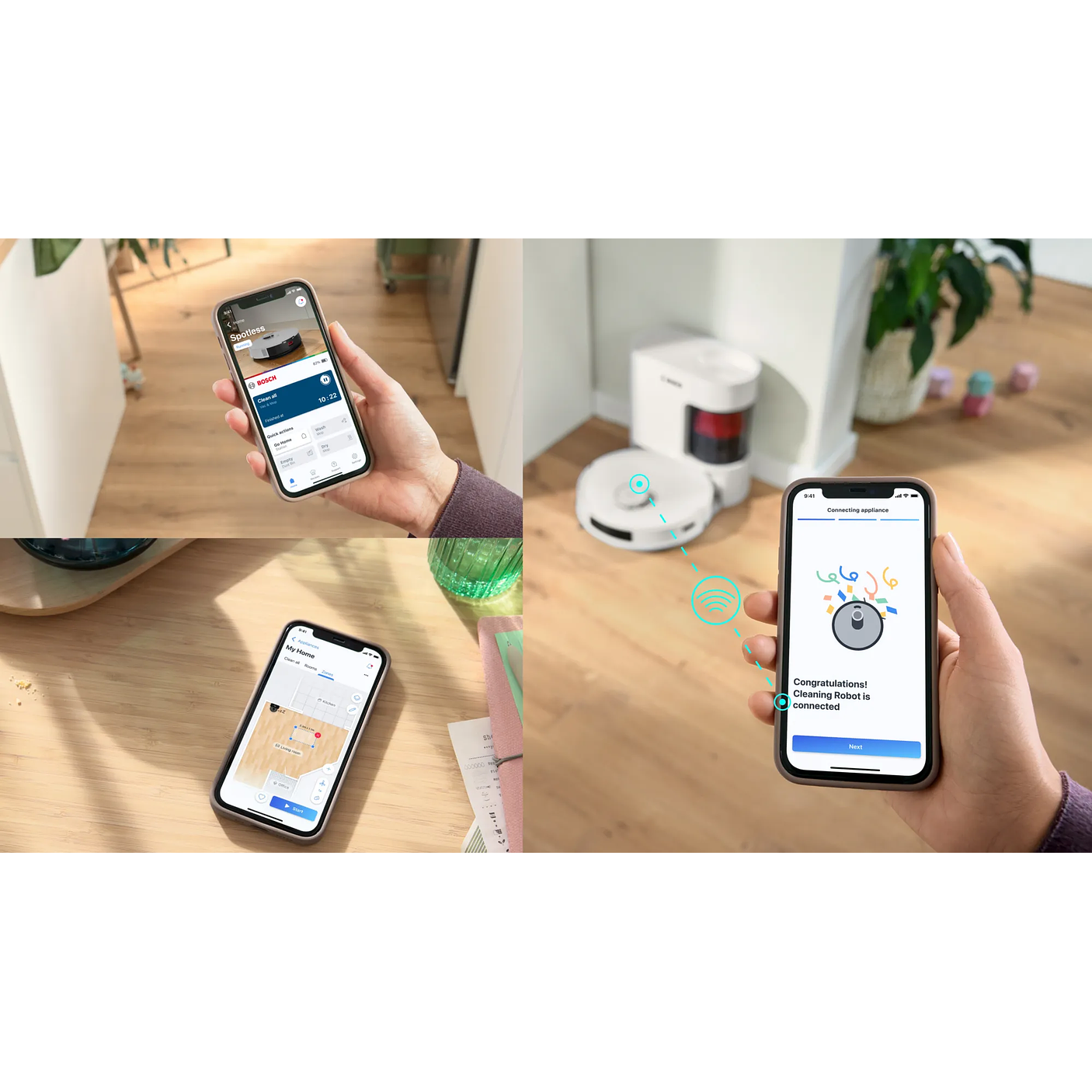 Robot aspirador Spotless + BOSCH 2